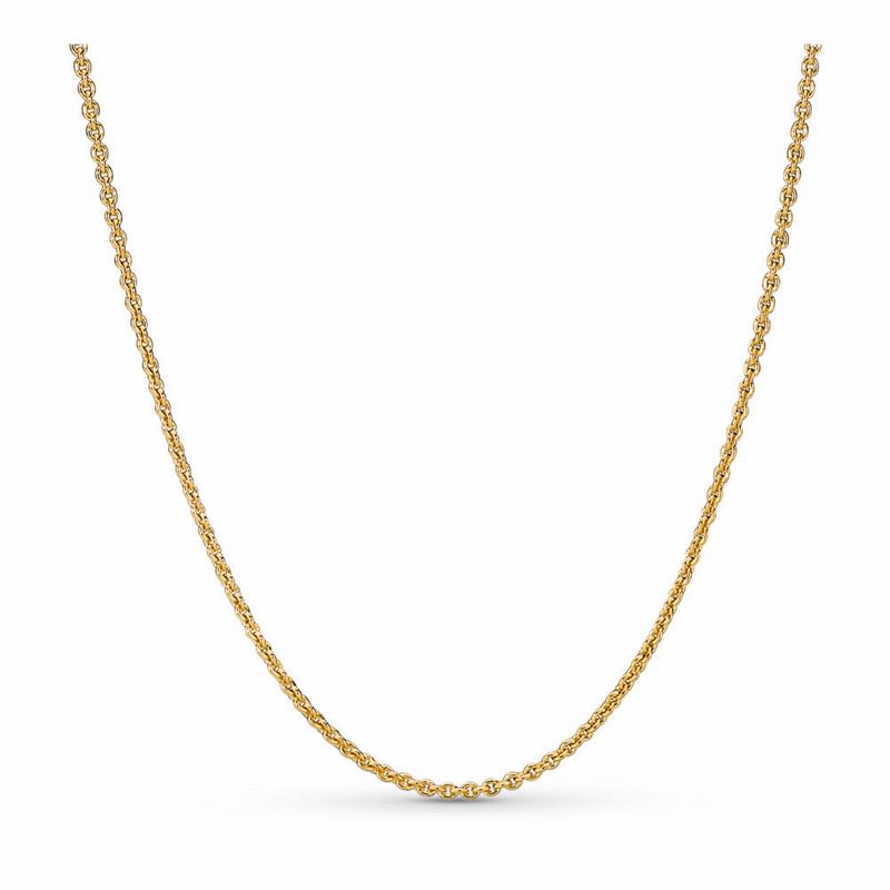 Pandora Australia Shine Necklace - 18ct Gold Plated | BROGYN153